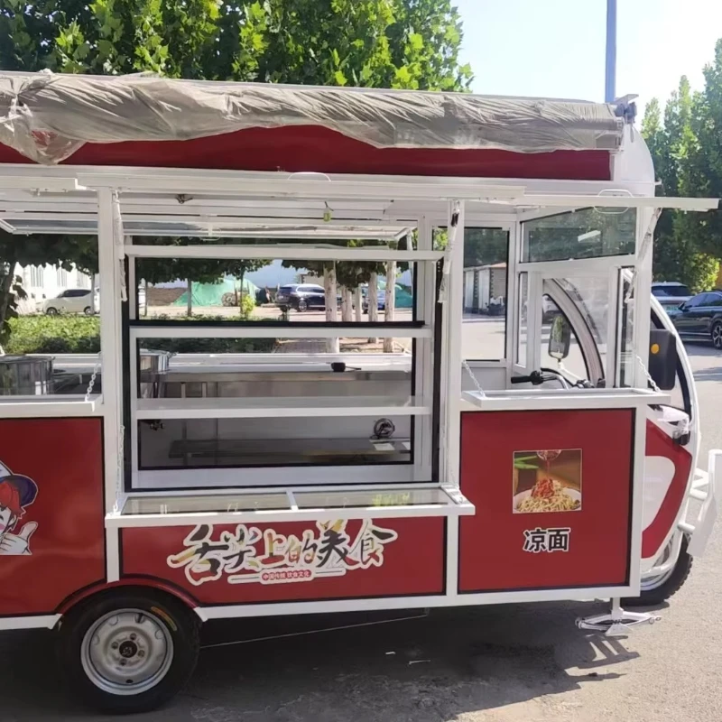 مقطورات الطعام المصنوعة من الفولاذ المقاوم للصدأ شديدة التحمل - معتمدة من ISO لأعمال المواد الغذائية لبدء التشغيل للتصدير الدولي