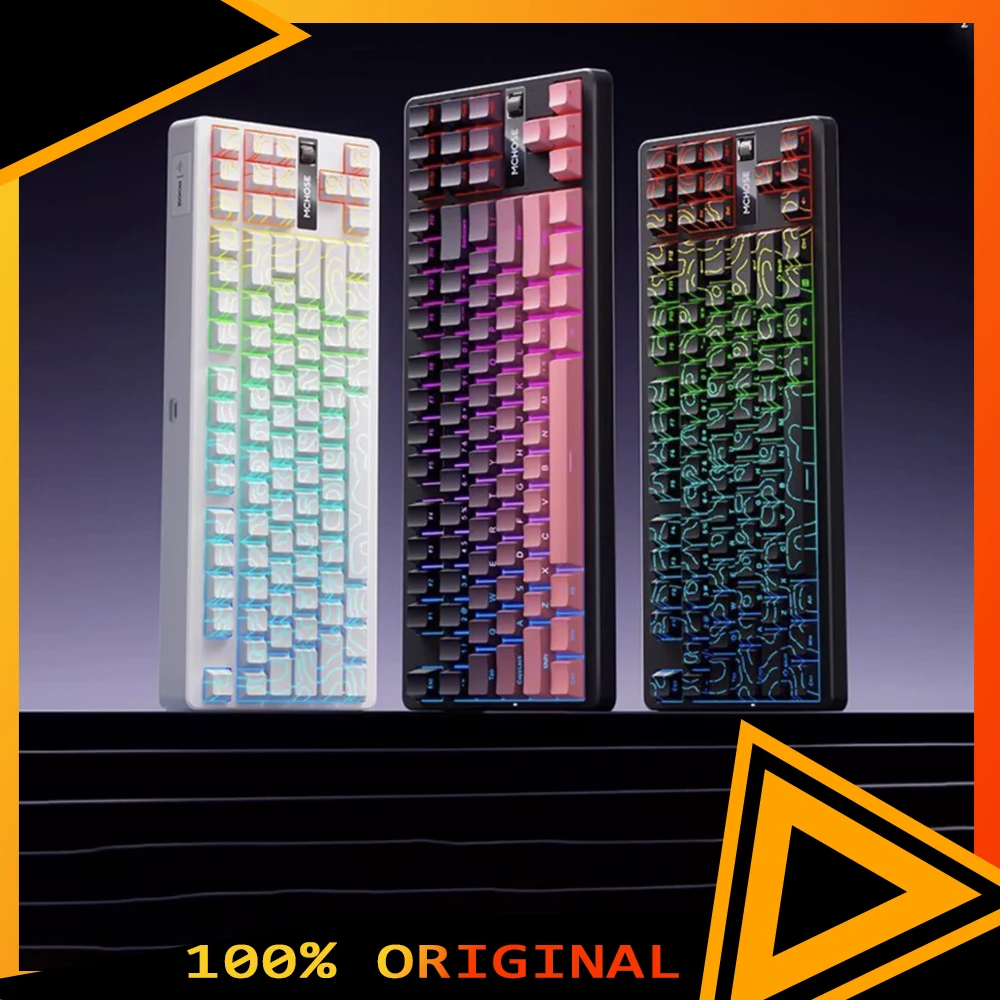 

MCHOSE K87S Mechanical Keyboard Magnetic Switch Esports Hot Swap Semi-Aluminum RGB Hall Sensor Gaming Keyboard Gifts
