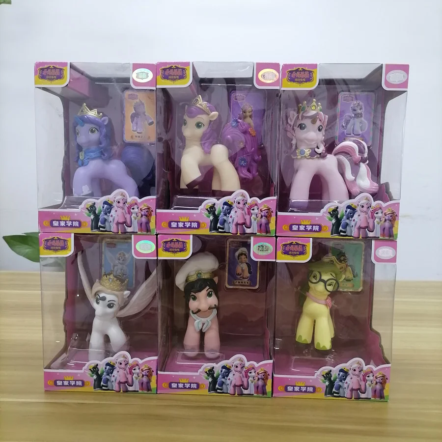 Filly Funtasia Royal Academy Anime Magic Crystal Pony Doll Toys Girls Play House Action Figure Ornaments Kids Birthday Gifts