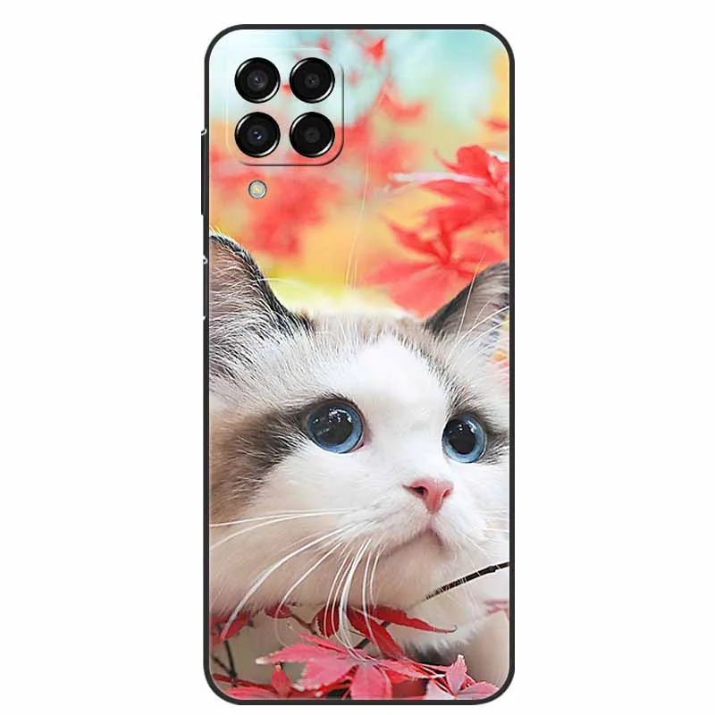 For Samsung Galaxy M32 Case Luxury Cute Fashion Soft TPU Silicone Back Covers for Galaxy M12 M22 M 32 4G Protector Shells Coques