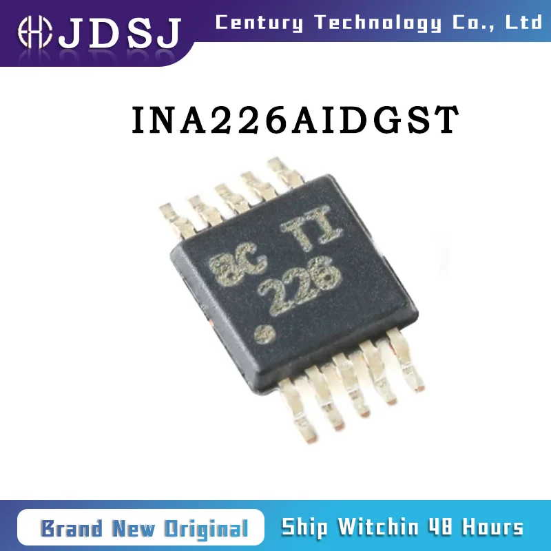 1PCS/10PCS/50PCS/100PCS INA226AIDGST IC CURRENT MONITOR 0.02% 10VSSOP Brand New Original IC Chip