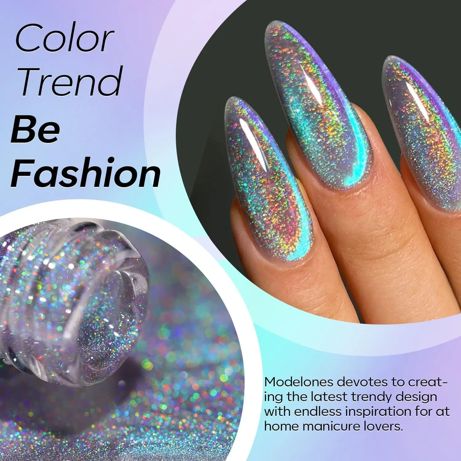 

Гель-лак для ногтей Modelones 9D Magnetic Cat Eye, 15 мл, УФ/LED, с эффектом снятия, для дизайна маникюра - отражающий топ-покрытие для женщин и девушек