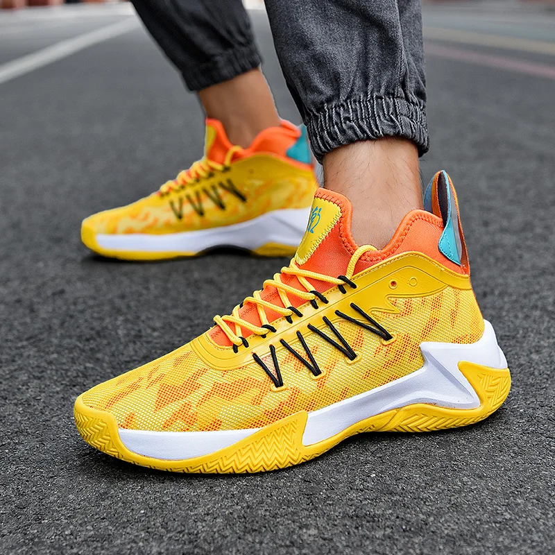 Basketball Shoes Men Sneakers 2022 Anti-Slip Outdoor Sports Shoes Men Athletics Shoes Trainers High Quality Basket Shoes