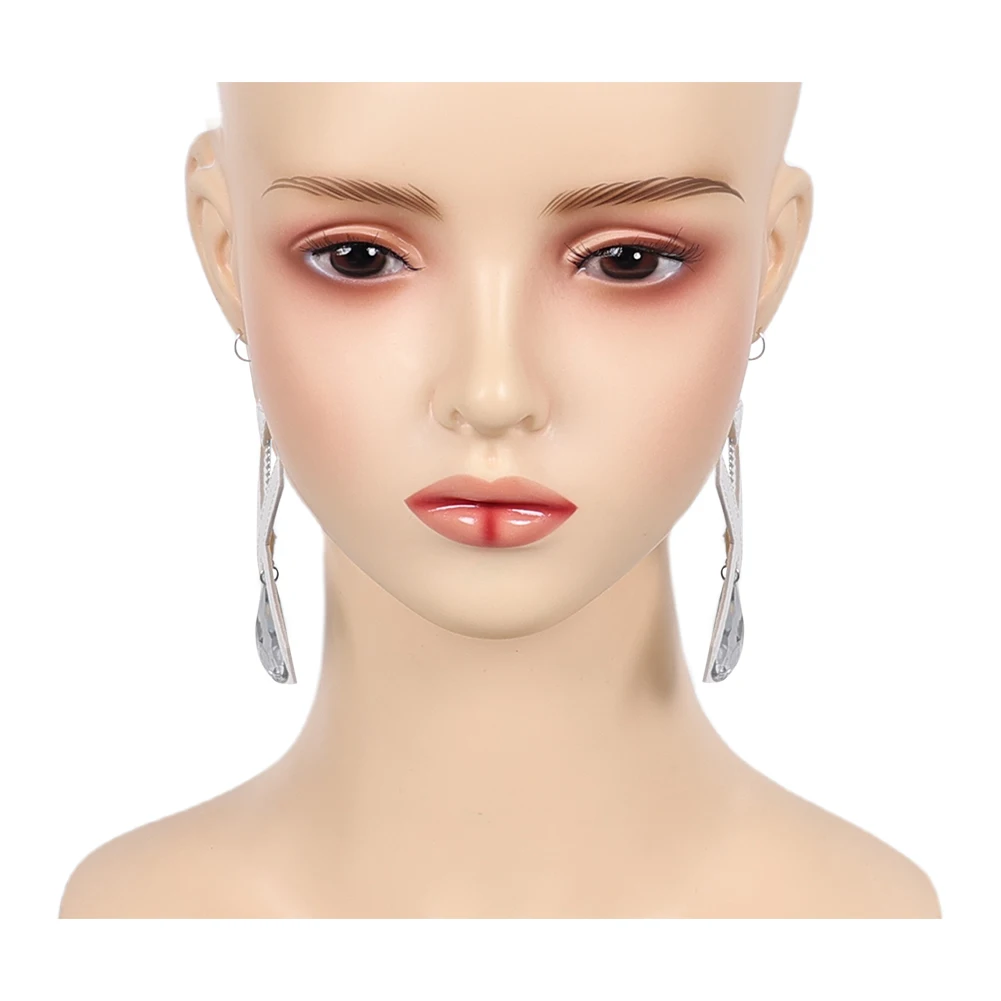 فستان بتصميم حالم المنافسين إيما فروست المختنق أقراط تأثيري للنساء قلادة لعبة زي اكسسوارات امرأة لعب الأدوار الدعائم #2