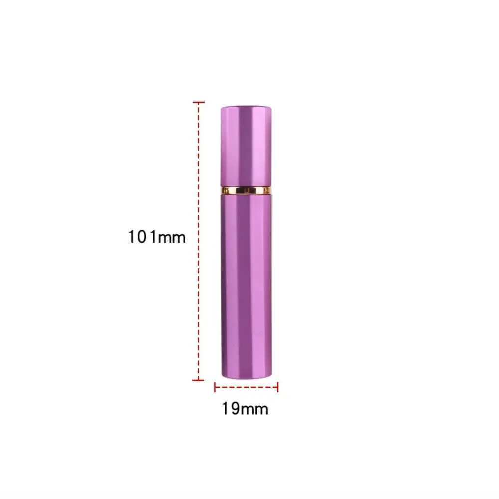 8ml Nowa szklana butelka na perfumy z rozpylaczem Butelka z atomizerem do wielokrotnego napełniania Mini przenośne pojemniki kosmetyczne Podróż