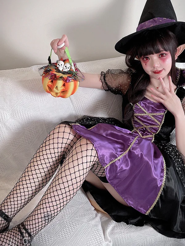 Costume da strega per adulti loween Dr Carnival Gioco di ruolo Cos Abiti da spettacolo Festival tradizionale cinese da donna