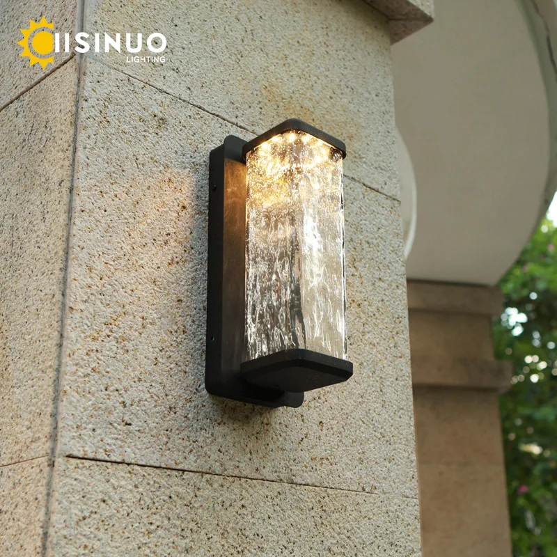 

Алюминиевый корпус, устойчивые к ржавчине уличные настенные светильники IP65, водонепроницаемые, супер яркие, светодиодные, 10 Вт, 18 Вт, освещение садового крыльца для гаражей, лестниц