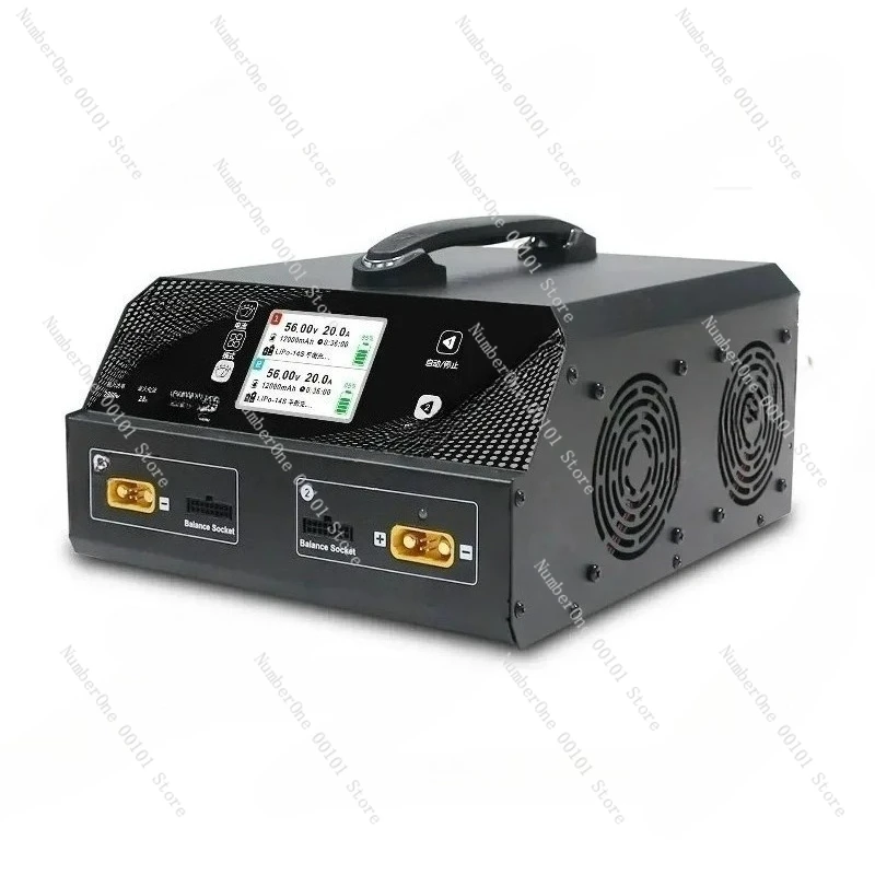 

Мощное зарядное устройство Ultra Power UP2800-14S для защиты растений, двухконтурное, 6-14S, 2800 Вт