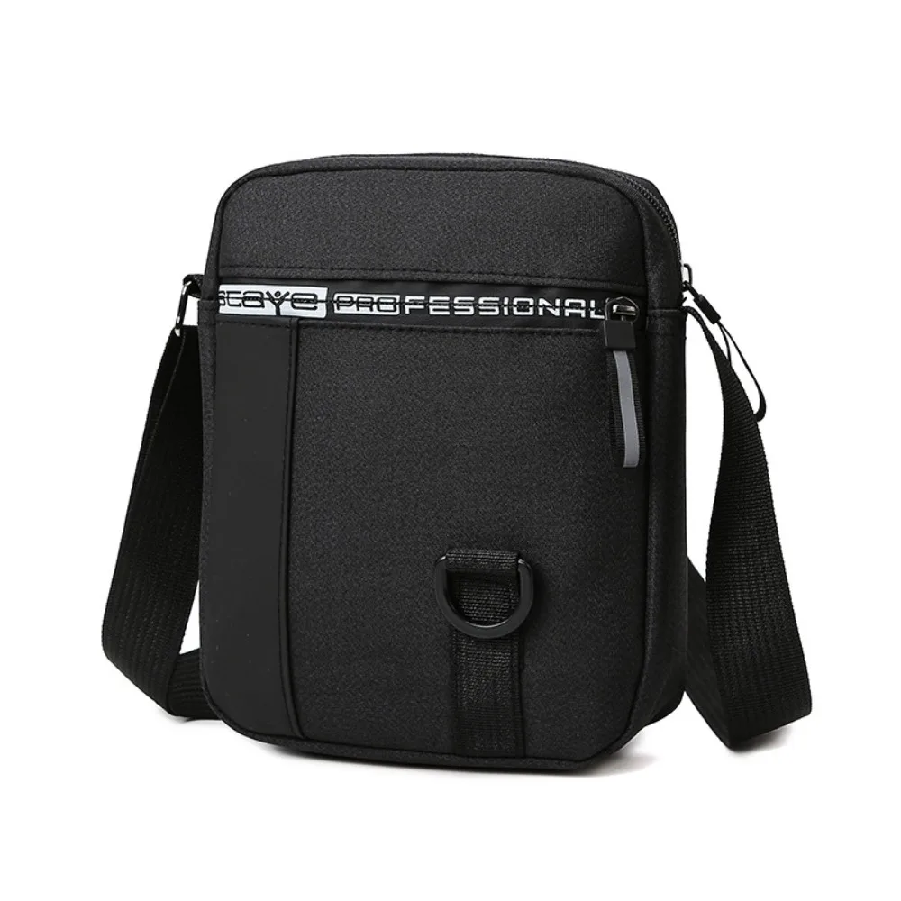 Portable Oxford Cloth Shoulder Bag Business Black Grey Blue Men Hand Bag Minimalists Casual and Fashionable Crossbody Bag