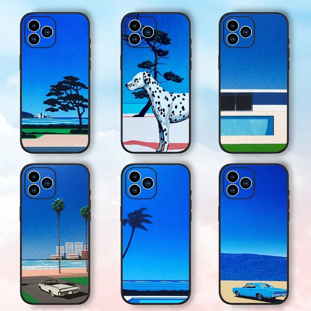 Hiroshi Nagai Art Phone Case For Samsung Galaxy A51 A71 A41 A21S A11 A03S A12 A32 A52 5G Silicone Cover