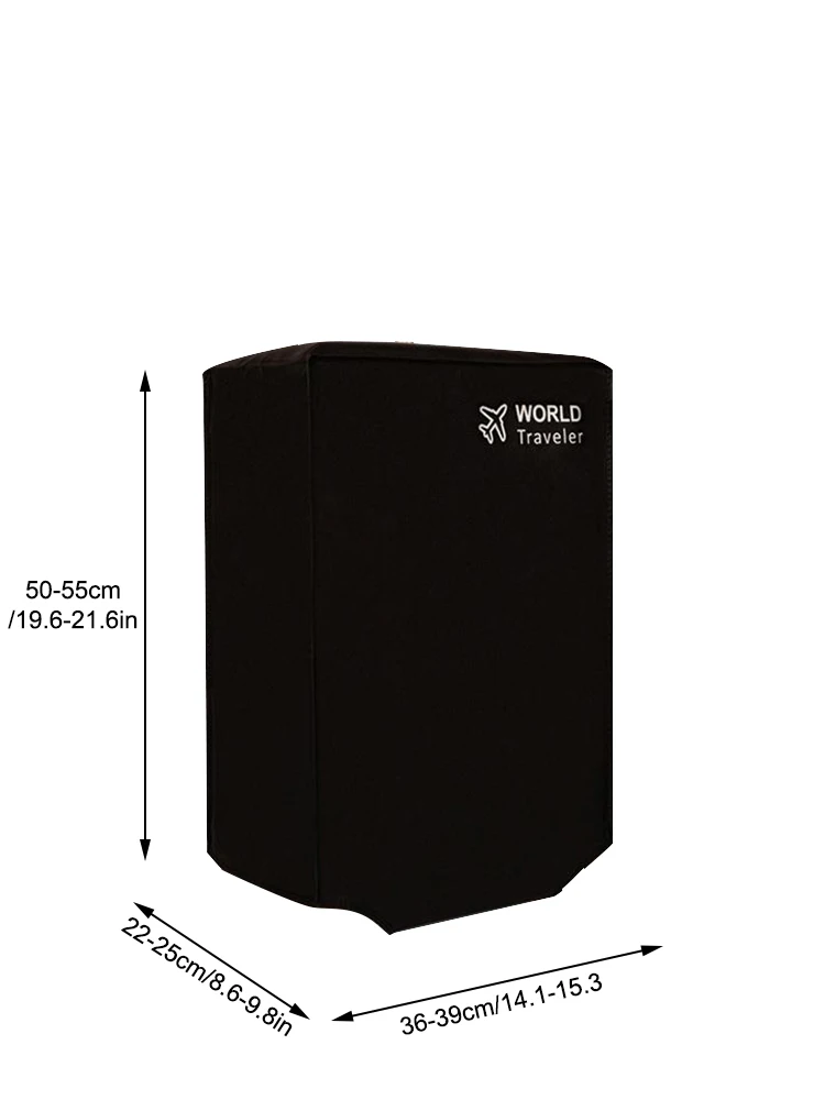 荷物室保護カバー耐摩耗性不織布厚手ダストカバー耐久性トラベルケースカバーブラックトラベル