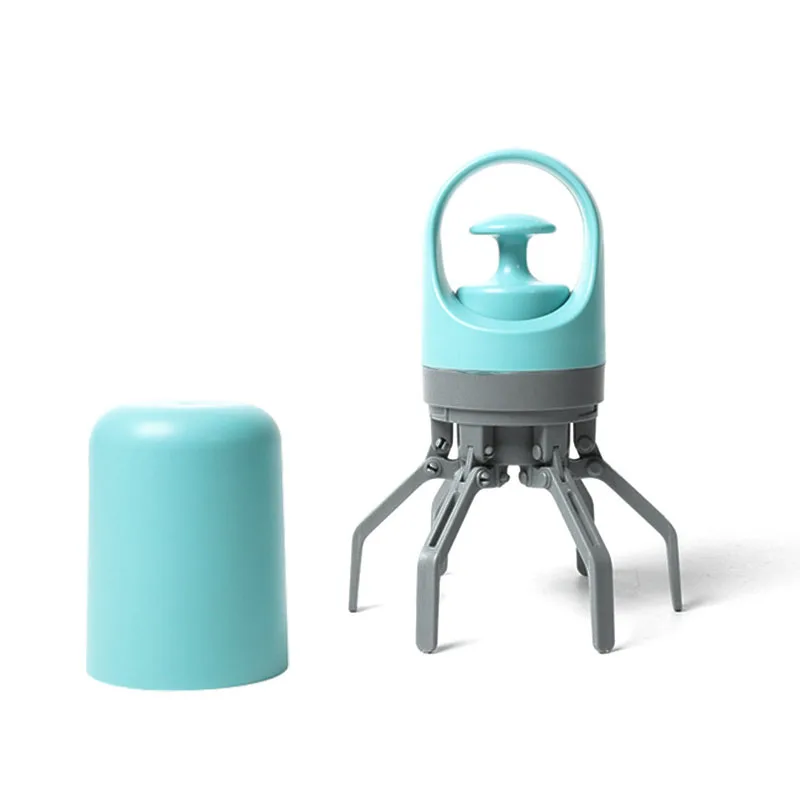 Six Claw Clamp Pet Toilet, Portable Zero Contact Dog Poop Collector with Large Capacity & Foldable Design