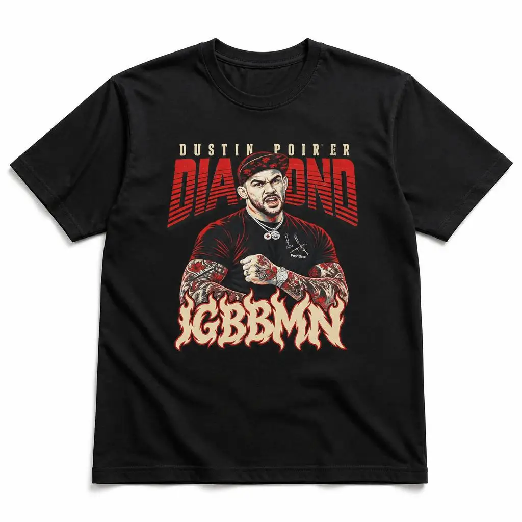 Dustin Poirier IGBBMN Men T Shirt 100% Cotton Clothing Fun Short Sleeve Tee Gift T-Shirts
