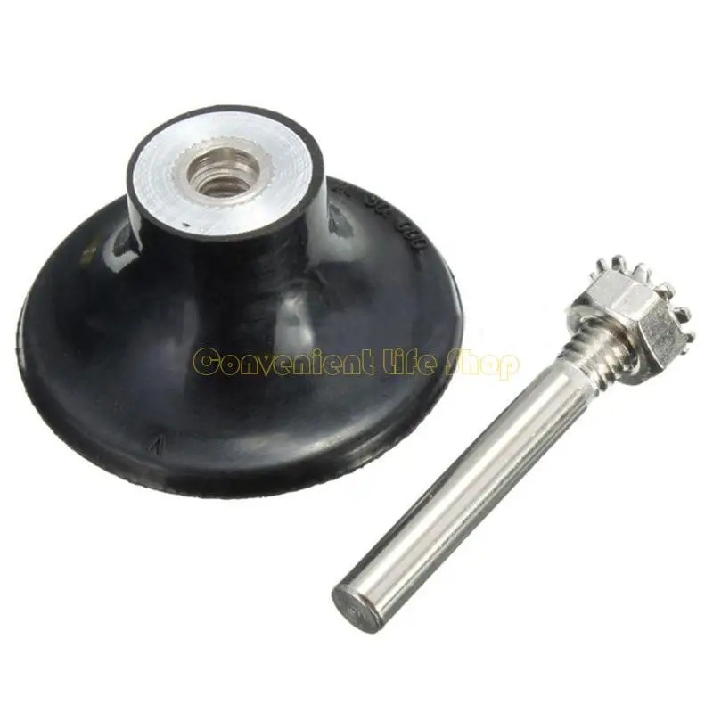 

L1EE 1/4 Shank Disc Pad Holder Universal Disc Rotary Tool Pad Holder for Die Grinder Accessories Quick Change Sanding Discs