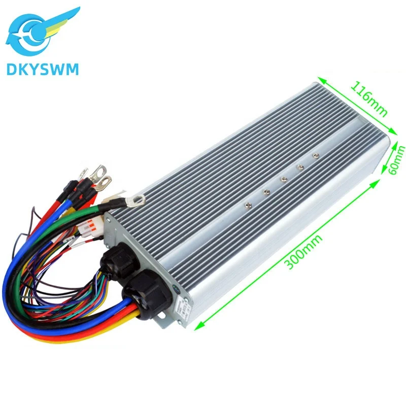 Brushless Dc Controller 72V96V120V150A Driver 24 Large Tube 9000W Electric Motorcycle Programming   Scooters