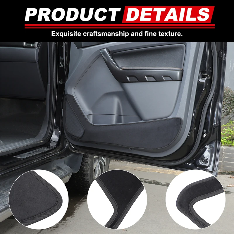 لفورد رينجر 2023-2025 سيارة وحدة التحكم المركزية والعتاد التحول غطاء مع حقيبة التخزين واقية حصيرة اكسسوارات السيارات