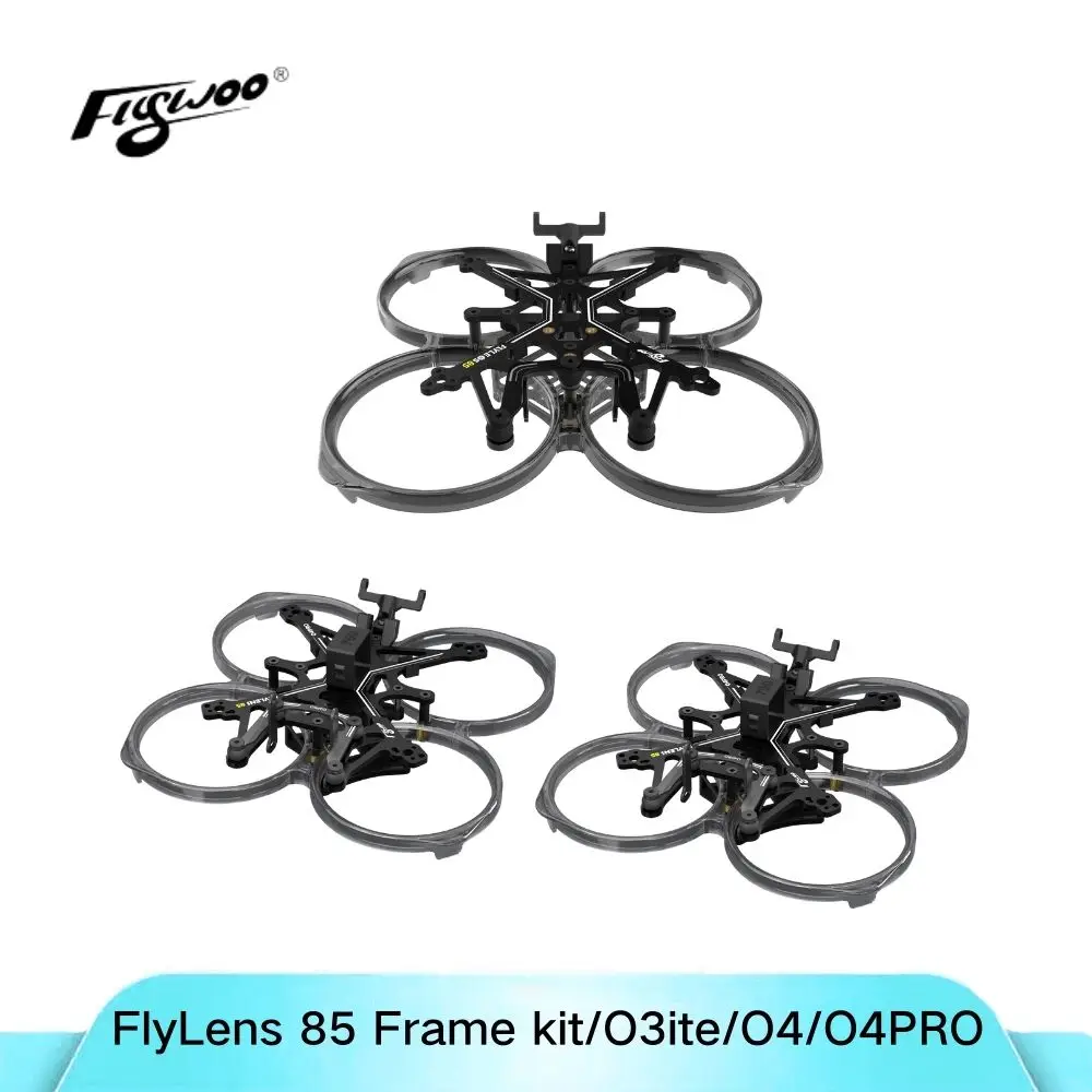 

FLYWOO FlyLens 85 2inch FPV drone Frame kit compatible with O3ite / O4 / O4PRO