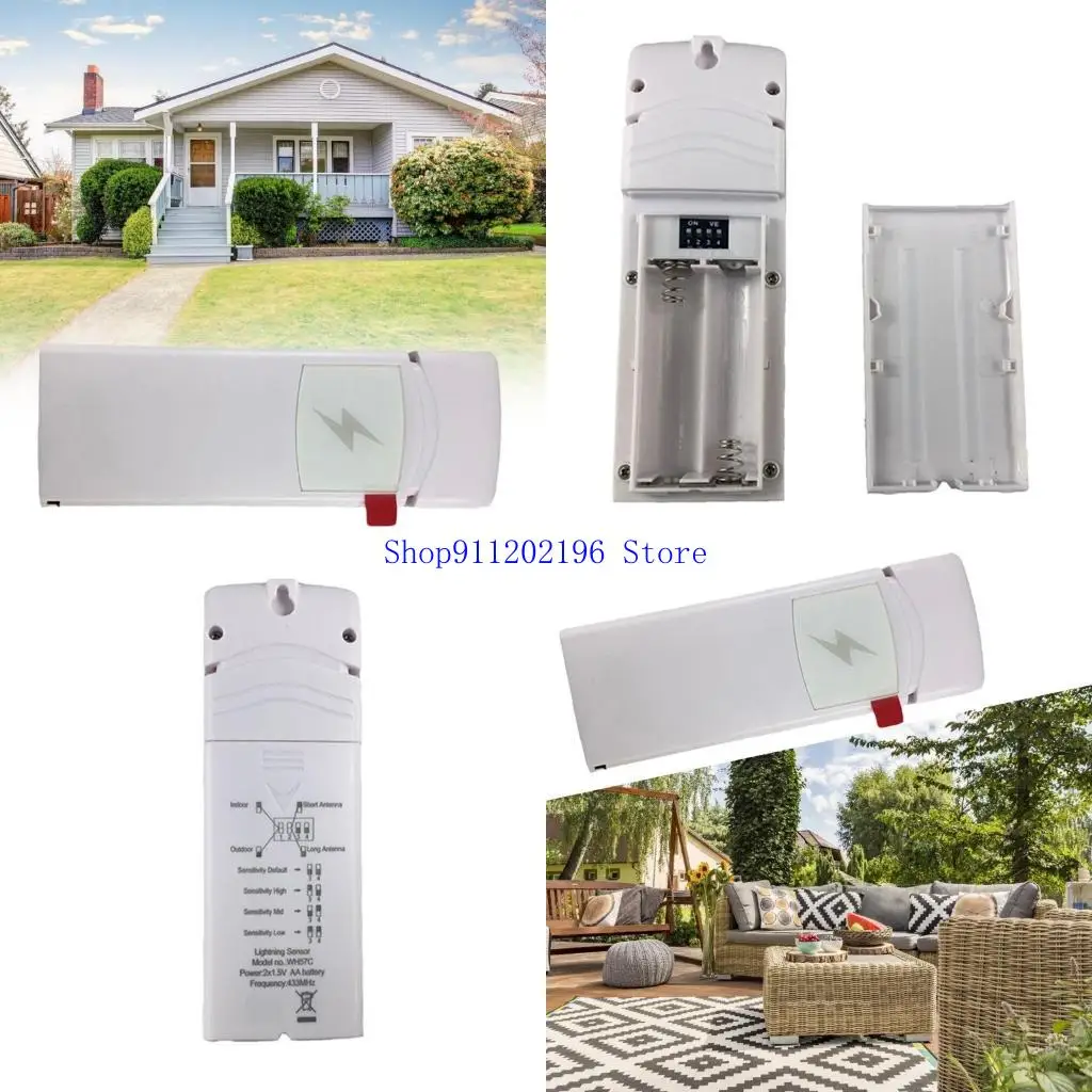 

P82A Thunderstorm Sensors Accessory For Meteorological Devices Weatherproof ABS