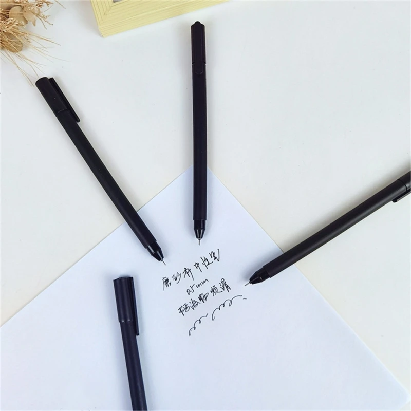 10x/Bộ Bút Trung Lập 0.5Mm Bút Mực Gel Chữ Ký Bút Viết Nhanh Khô
