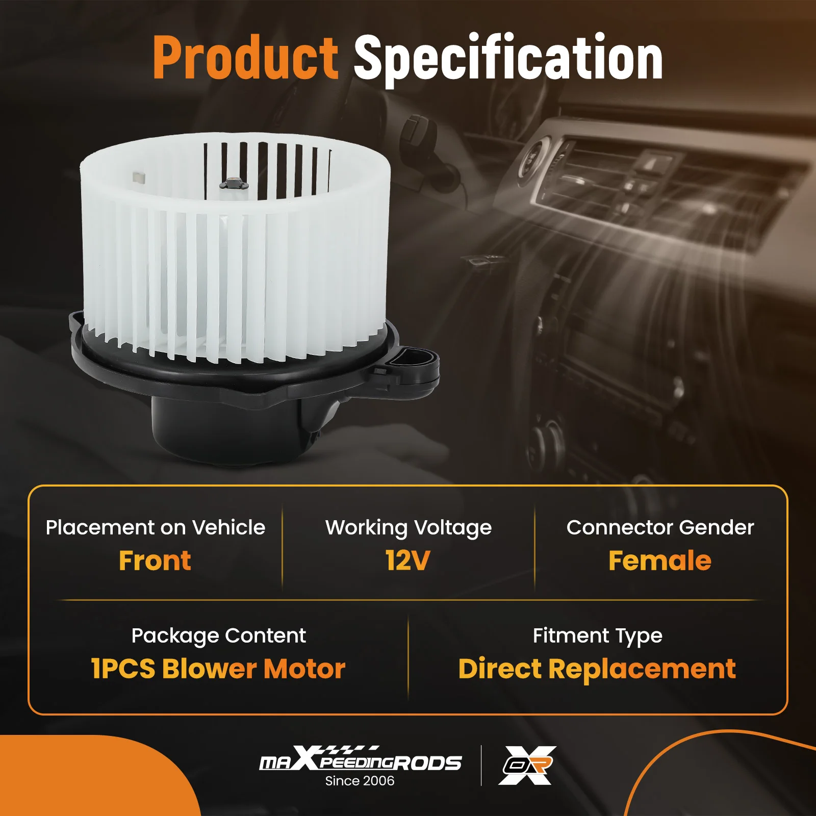 

Вентилятор отопителя в сборе для Kia Optima 2007-2010 700133 97113-3K000