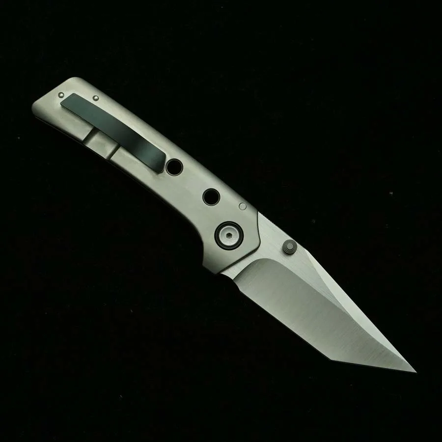 LEMIFSHE New 154CM Steel Titanium Alloy Handle Ceramic Bearing Outdoor Camping Survival Pocket EDC Tool Knife - view 3