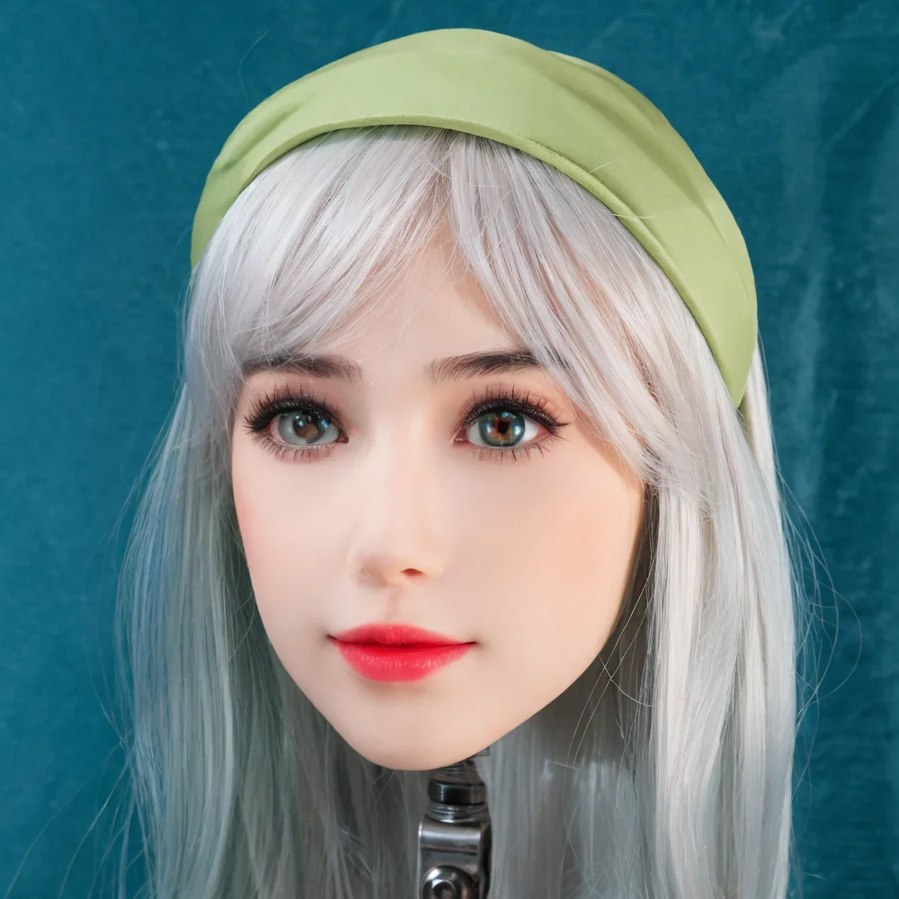 رأس نموذج أصلع احترافي بلون البشرة، رأس عرض تجميل محمول لتصفيف الشعر المستعار، عرض القبعة ودعائم تصفيف الشعر المستعار التنكرية،