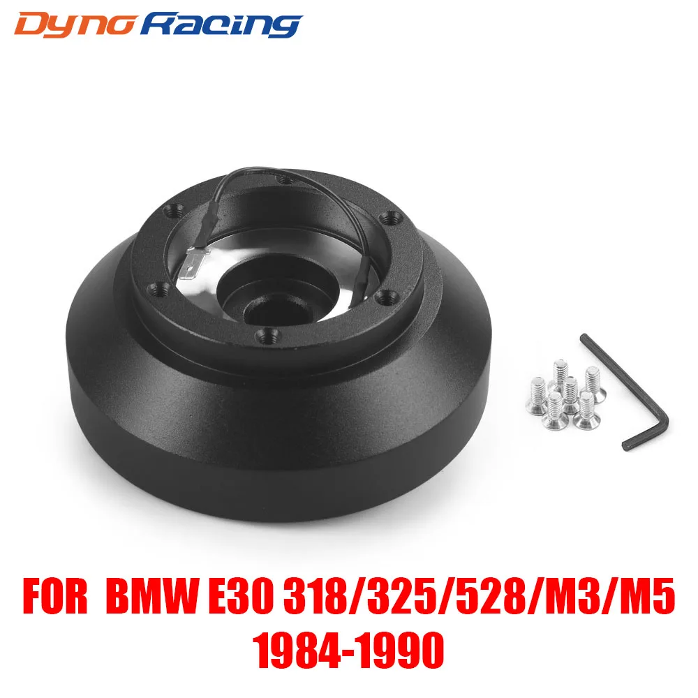 E30H Racing Car Steering Wheel Mount Short Hub Adapter Quick Release Kit For BMW E30 318/325/528/M3/M5 1984-1990