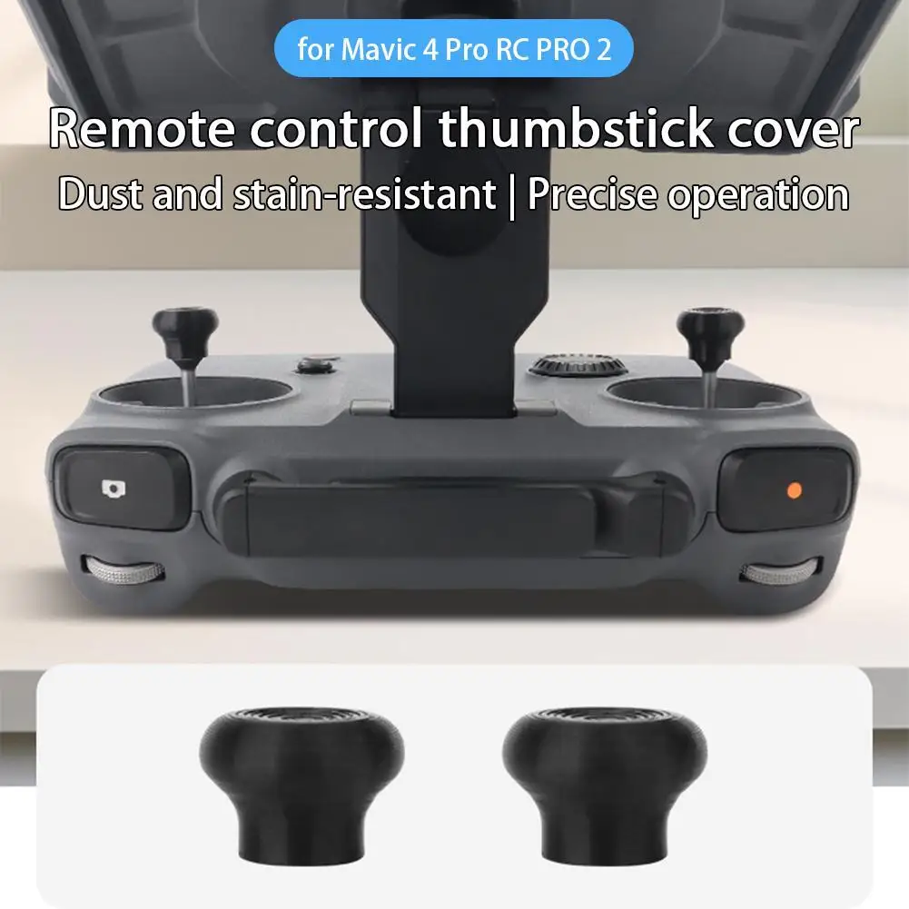 For DJI RC Pro 2 Remote Control Soft Rubber Thumb Joystick Dustproof Cover For DJI Mavic 4/3 Air3S Mini 2/SE/3/4 Drone Accessory