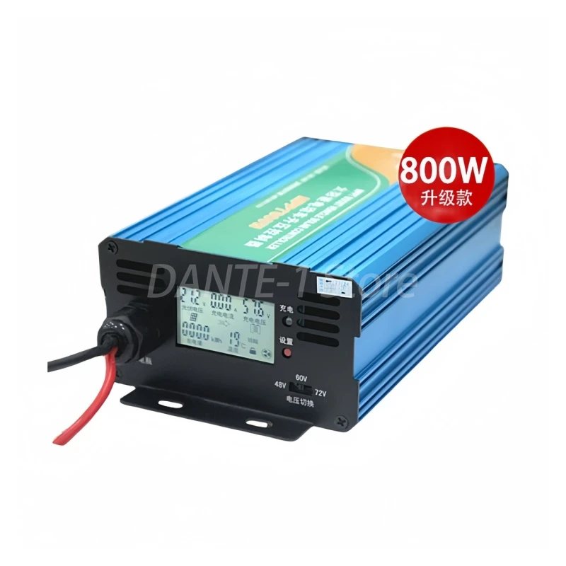 450W800W with display screen MPPT solar boost controller electric vehicle charger 24V48V60V72V