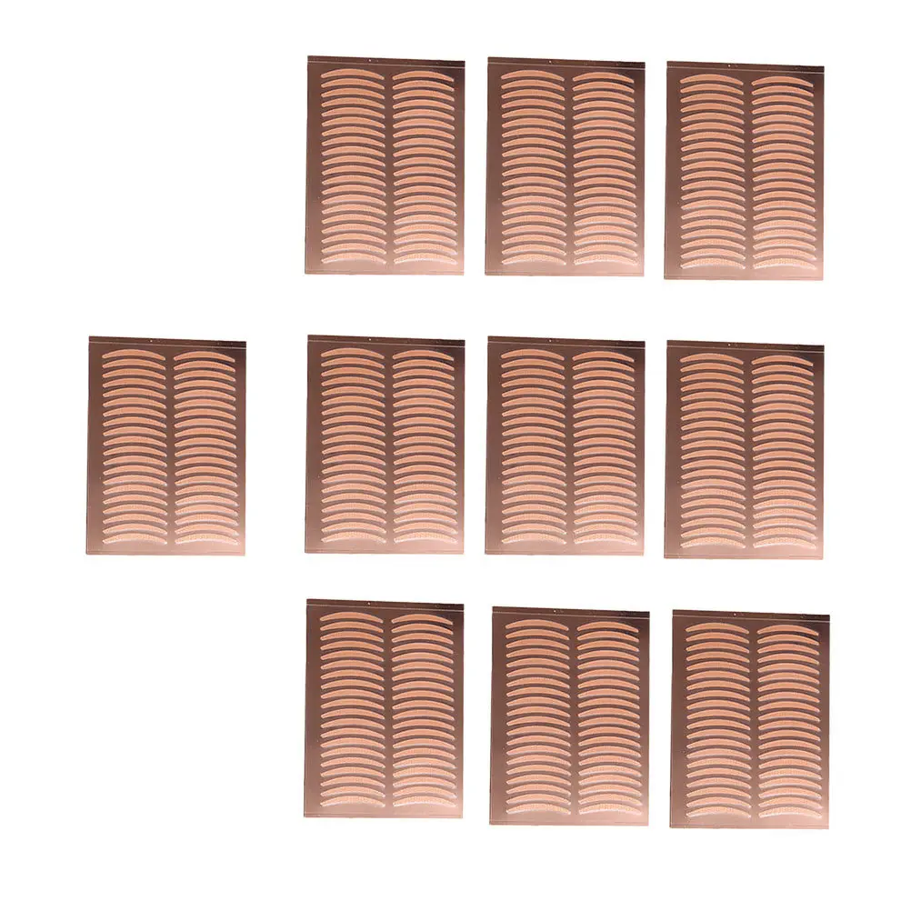 Autocollant Double paupière Invisible et confortable, bande de levage des paupières naturelle, fournitures de maquillage pour façonner les yeux, outil de maquillage pour les yeux, 25 feuilles