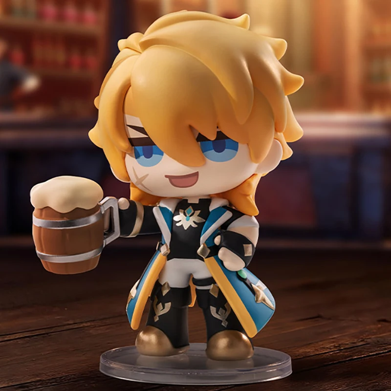 POPMART เก็นชิน อิมแพ็ค นิว ปี แกเธอร์ริง ซีรีส์ คิว เวอร์ชั่น กล่องสุ่ม ของแท้ ตุ๊กตา ฟิกเกอร์อนิเมะน่ารัก ของตกแต่ง