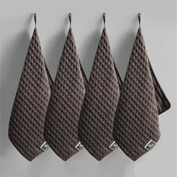 1/4Pcs Coffee Bar Cleaning Towels Super Absorbent Microfiber Cleaning Cloth Towel Home Barista Clean Tool Coffee Machine Cleaner