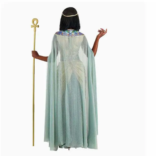 Halloween Carnival Stage Performance Gathering Party World Ethnic Group Egypt Cleopatra Nile Queen Cosplay Costume