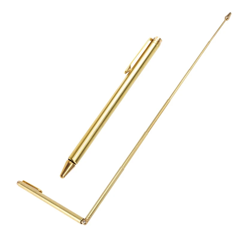 2PCS Dowsing Rods, Retractable Divining Rods, Portable Pen Shape L Rods, For Ghost Hunting Tools, Divining Water Etc.