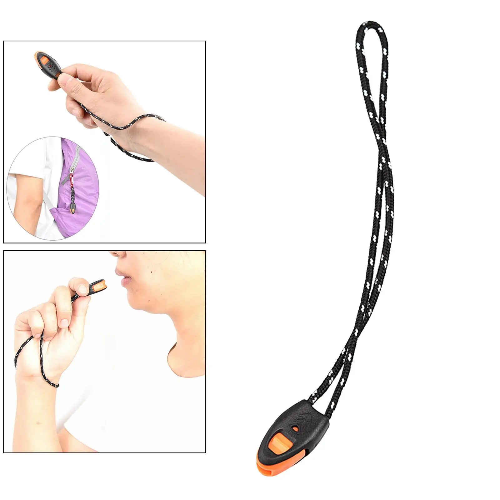 Silbato de Emergencia con Lanyard: Alerta Rápida - alternate angle