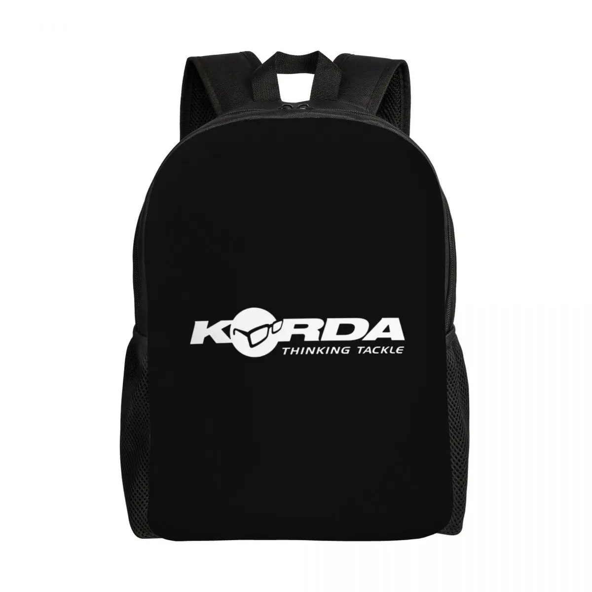 Korda Fishing Logo Travel Backpack Men Women School Laptop Bookbag Fish Carp Fisherman Gift College Student Daypack Bags