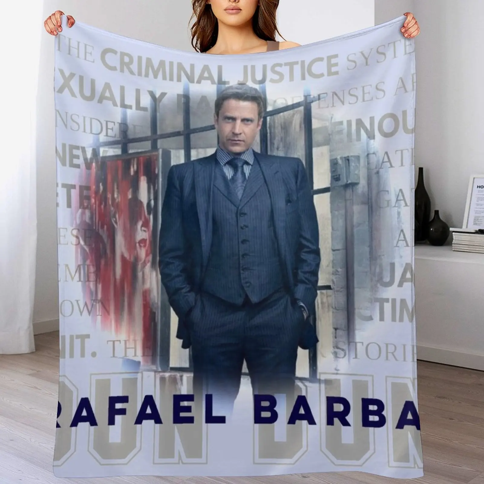 Rafael Barba Throw Blanket Bed linens Sofa Fashion Sofas Blankets