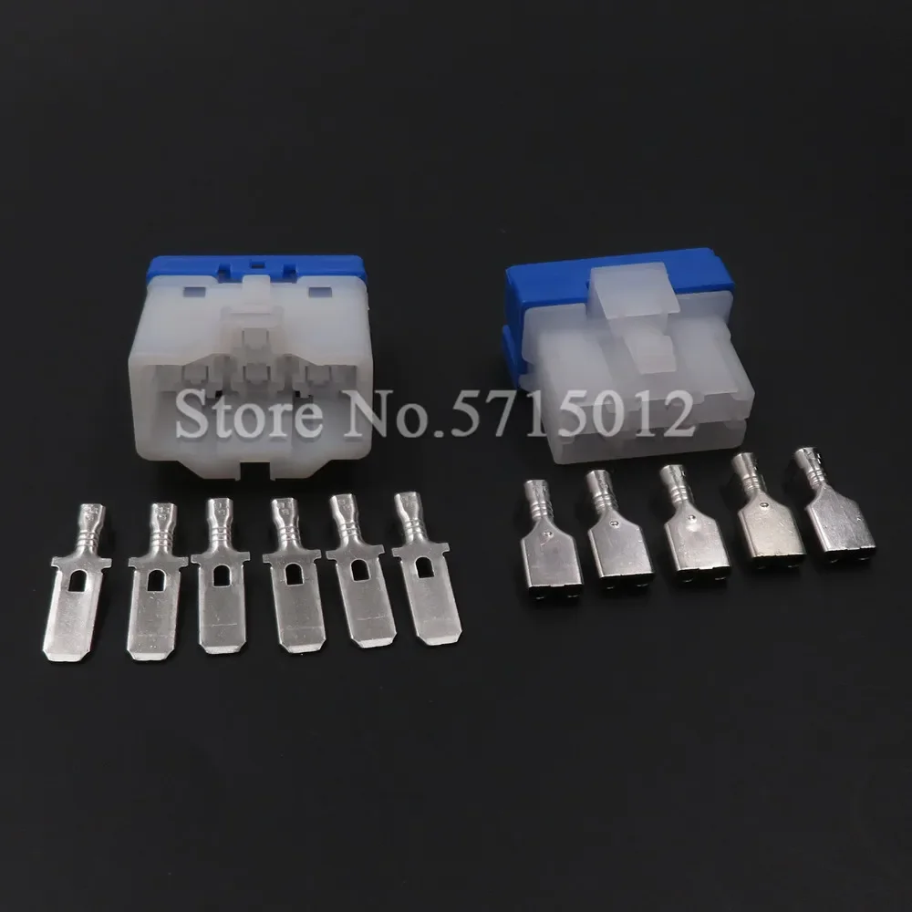 6 Hole PH772-06015 PH776-06015 6.3 Series Automotive Blower Heater Resistance Speed Regulating Wire Harness Socket