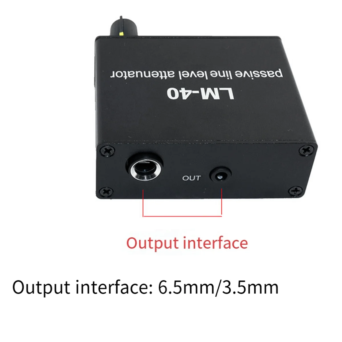 ABKM Audio Passive Attenuator,Line Output Signal Sound Card,Speaker,Microphone,Mic Port,High Low Level Converter+3.5 Line