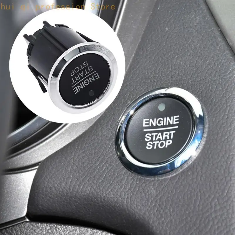 Armaturenbrett-Druckstarterknopf-Baugruppe DG9T14C376ADW für F150 F250 F350 Fahrzeug-Startreparatur, Automotor-Start-Stopp-Knopf – Detail 8