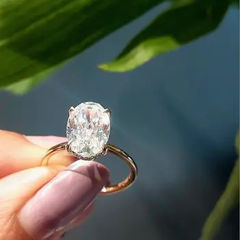 10 最佳銷售 橢圓形戒指 - №7