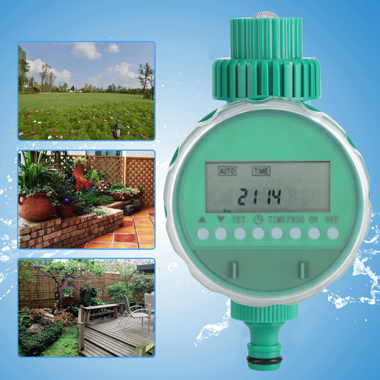 

Automatic Electric Digital Garden Irrigation Timer Intelligent Flowers Watering Controller Automatic Irrigation Timer