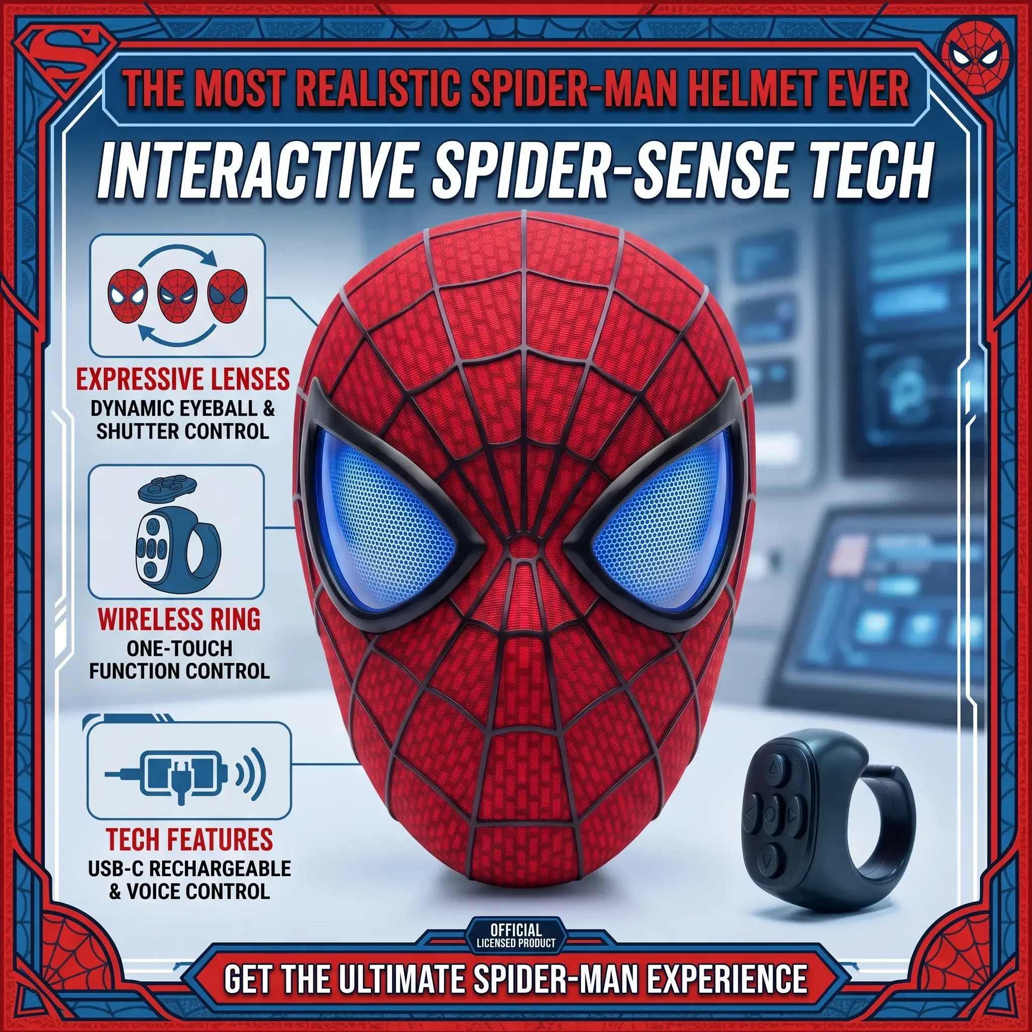 Cool Superhero Masks for Cosplay, Halloween, Christmas, Holiday Parties