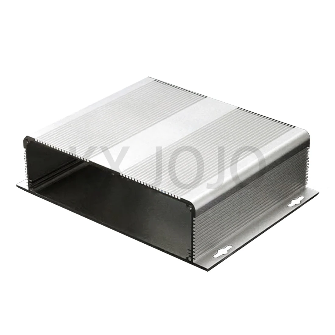 Aluminum Enclosure 204*54*120/150mm Waterproof Silver/Black Split Type Case with Ear Electronic Box DIY Power Housing Instrument