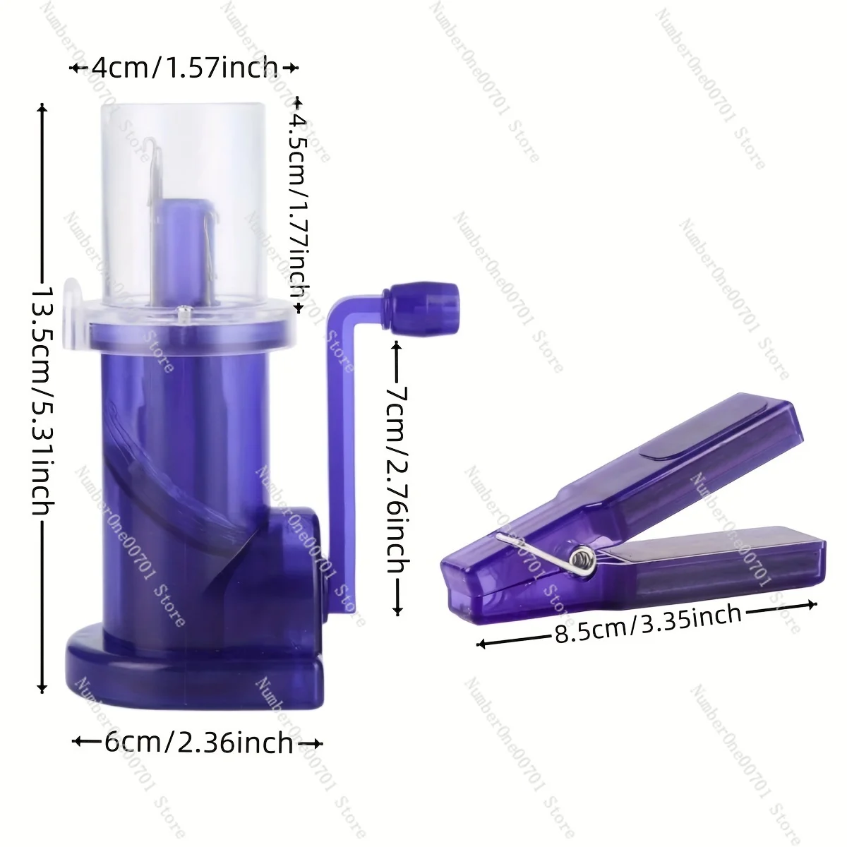 Manual Spool Knitter, DIY Hand-Operated Yarn Weaving Tool for Bracelets, Cords & Scarves