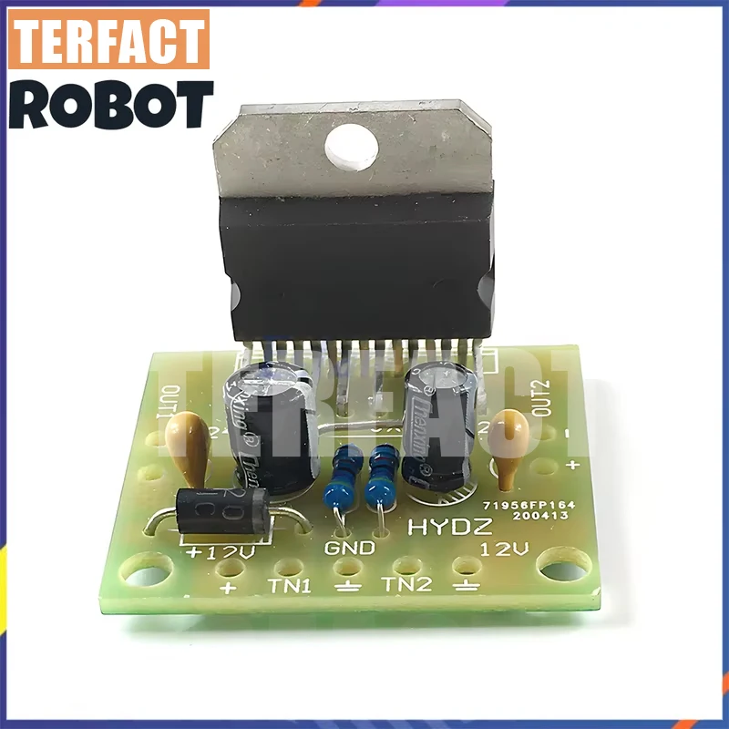 TDA7297 Amplifier Board DC 12V 15W+15W Dual Channel Stereo Audio Module DIY Kit with TERFACT ROBOT