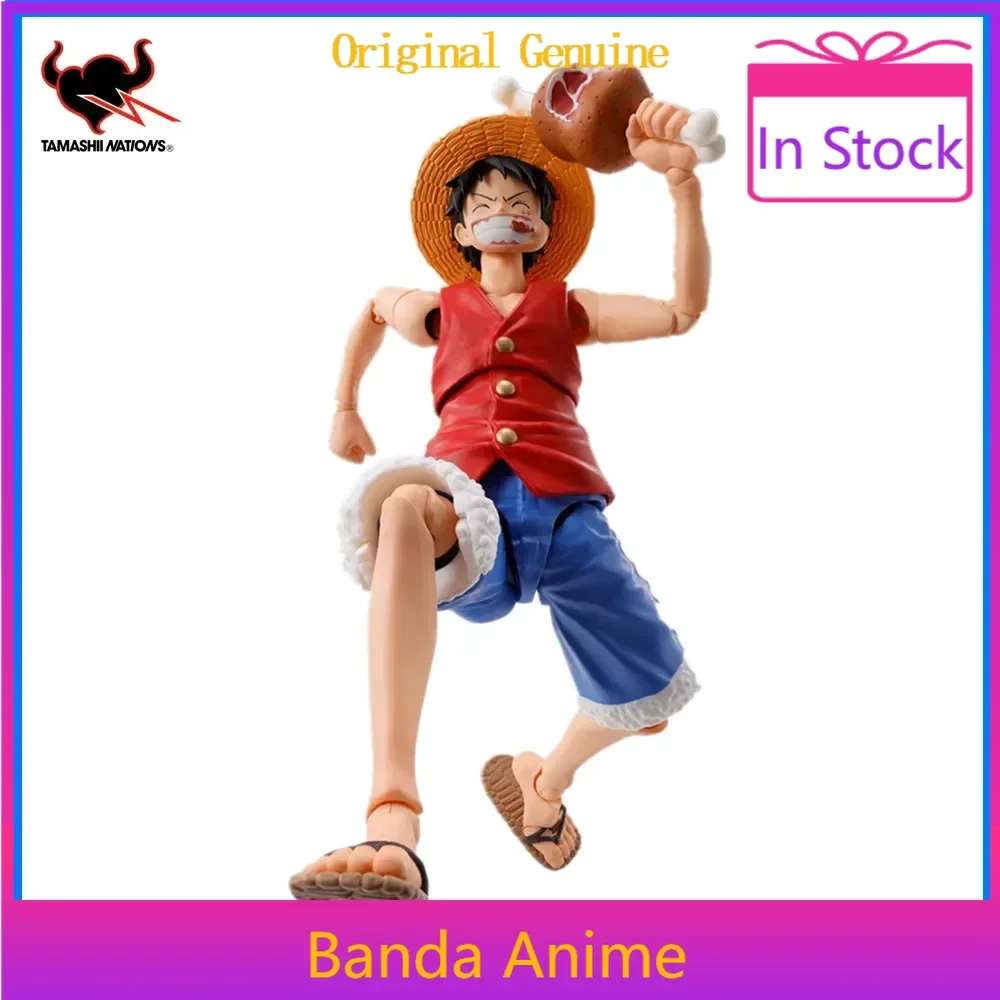 

Original Bandai Figure One Piece S.H.Figuarts MONKEY.D.LUFFY -ROMANCE DAWN PVC Anime Action Figures PVC Action Figure Collector