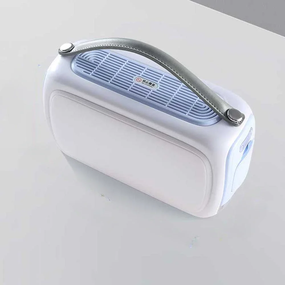 Z Refrigerador pequeño recargable portátil Caja de refrigerador pequeño PCar Mini refrigerador Congeladora Portatil