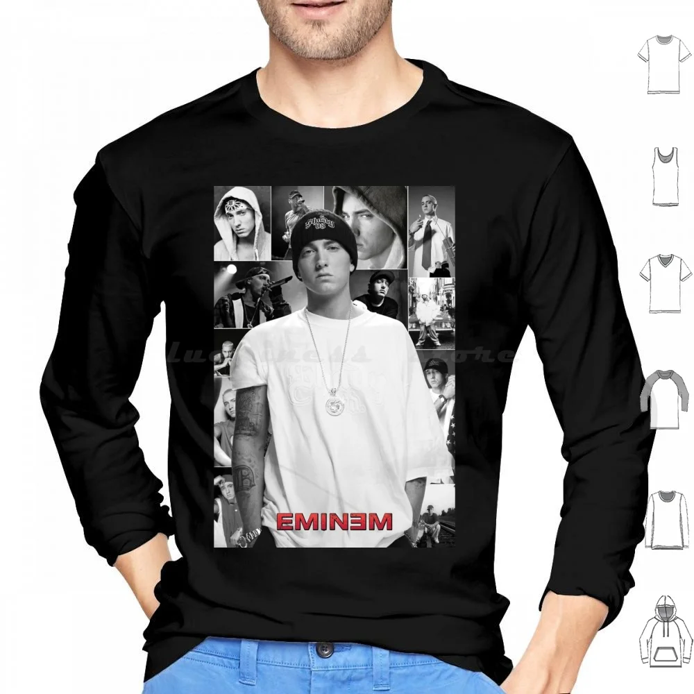 Legend American Rapper Vol. 01 Hoodie cotton Long Sleeve Music Rap Rapper Singer Hiphop Hip Hop Style The Show The Show