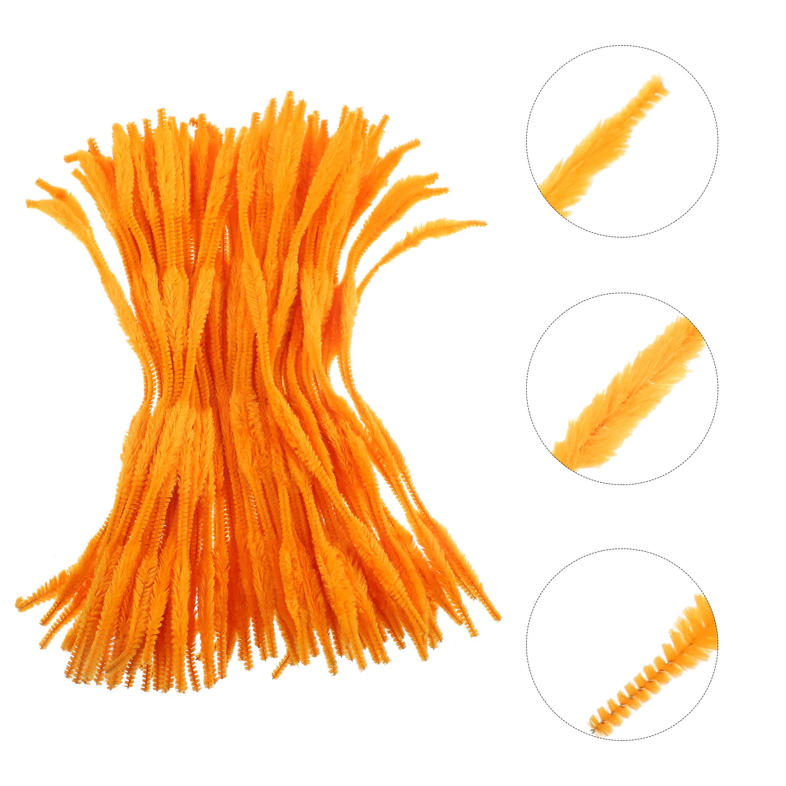 

100pcs Twisted Rods Diy Crafts Making Material Bright Bendable Bar For Kids Handmade Supplies Chenille Stems Craft Sticks